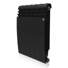Радиатор биметаллический секционный Royal Thermo BiLiner Noir Sable 500 - 6 секции (RTBNS50006)
